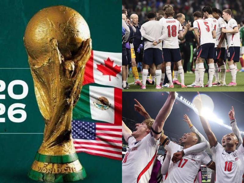 La concentración de la selección de Inglaterra en el Mundial 2026 sufrió un incidente de seguridad. Fotos EFE e Instagram de selección inglesa.