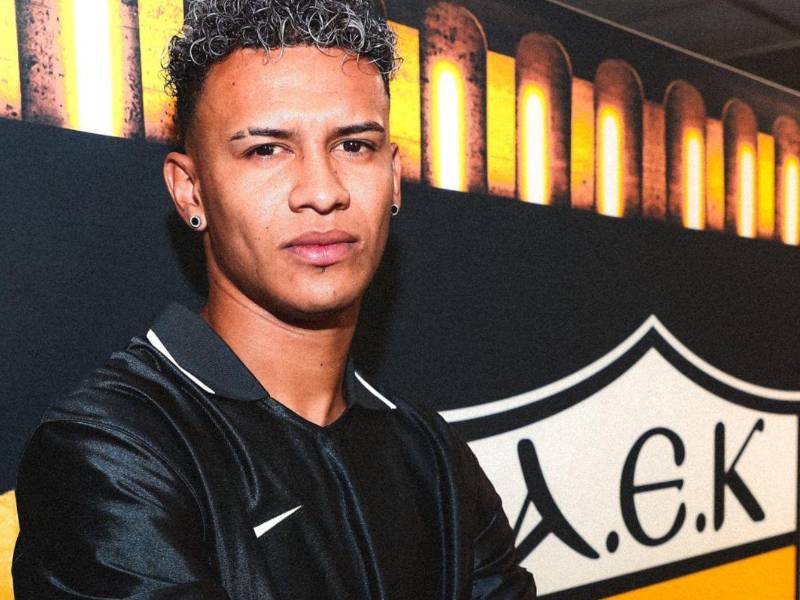Kervin Arriega tendrá como comapañeo en el AEK Atenas a un delantero que pasó por las filas del Real Madrid.
