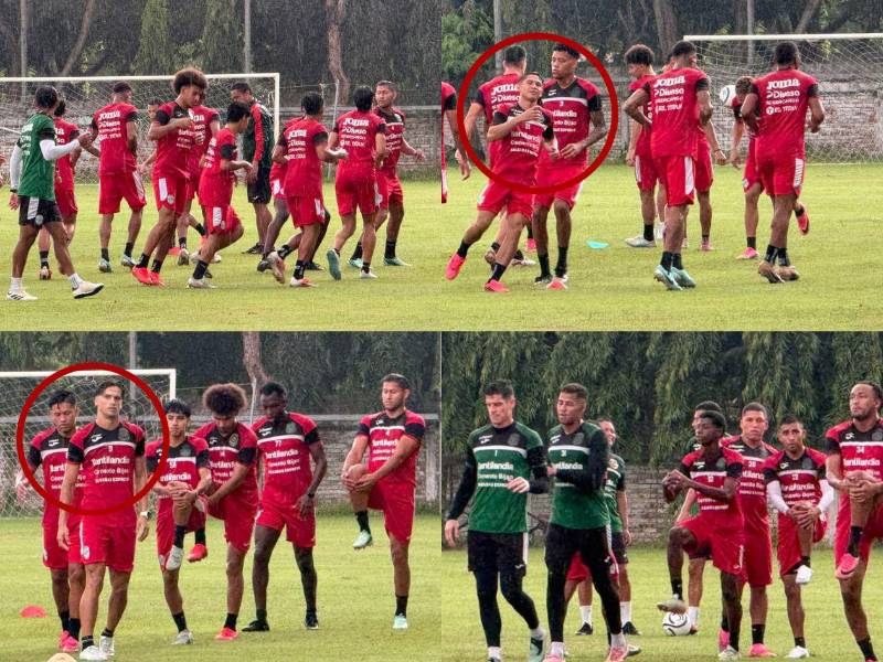 ¡EN FOTOS! Marathón pone la mirada en el Alianza de El Salvador por la ida del repechaje de la Champions de la Concacaf.
