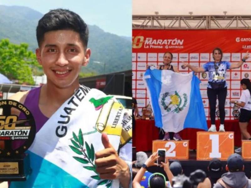 Corredores de distintas zonas del país y Centroamérica se colocaron en el podio de la 50 edición de la Media Maratón LA PRENSA-Gatorade. (Fotos OPSA: Neptalí Romero / Héctor Paz)