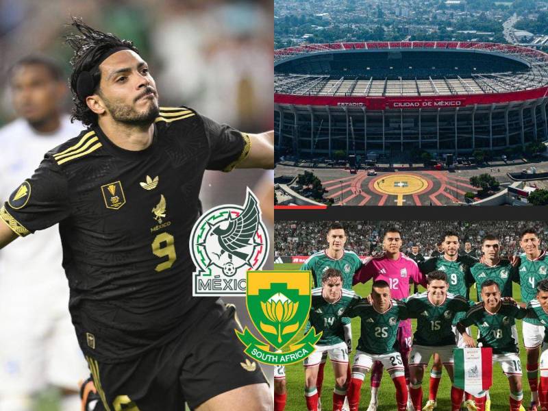 México quiere ganar en su debut: Así sería el 11 titular de la Selección Mexicana ante Sudáfrica, en el debut de su Copa del Mundo. El duelo inicia a la 1 de la tarde hora de Honduras de este jueves.