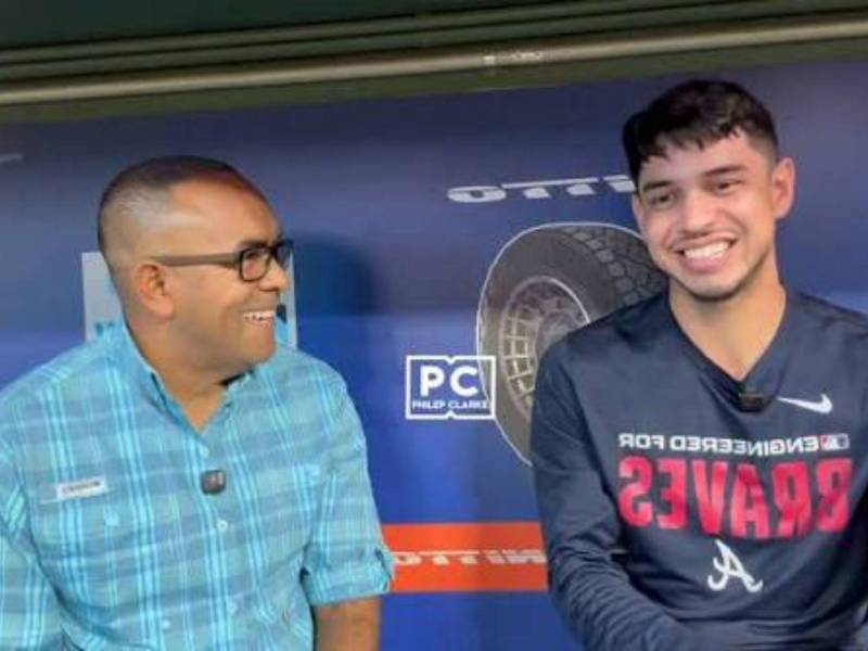 Philep Clarke entrevistó a Mauricio Dubón después del recibimiento que tuvo en Houston