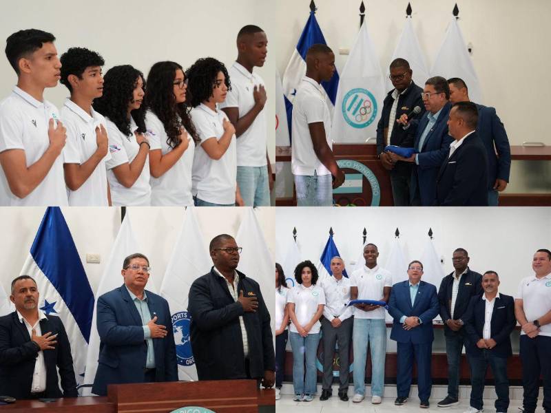 ¡Honduras juramenta a sus atletas rumbo a los Juegos Olímpicos Dakar 2026!
