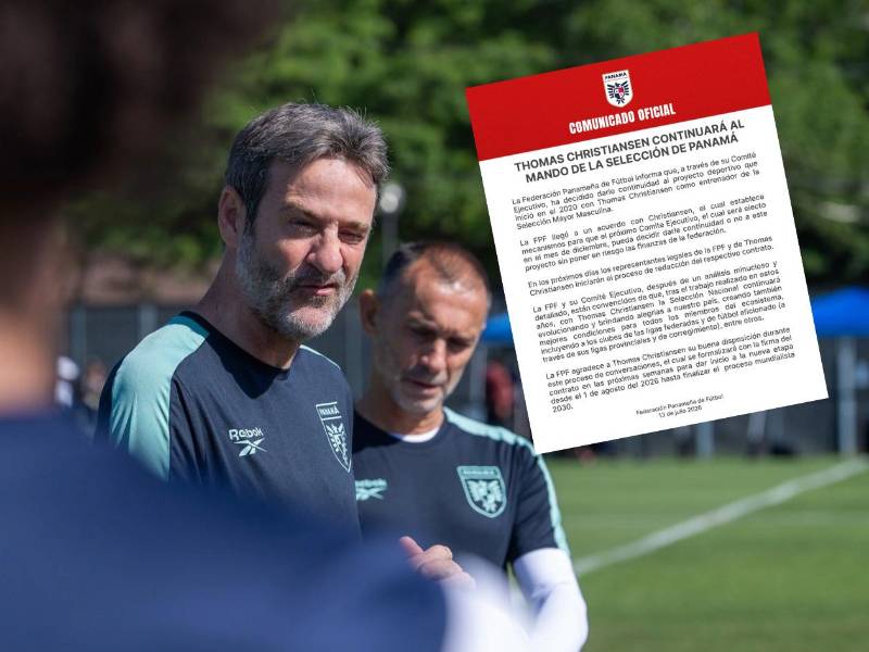 El entrenador hispano-danés, Thomas Christiansen, seguirá al mando de la Selección de Panamá tras el trabajo que hizo en las eliminatorias.