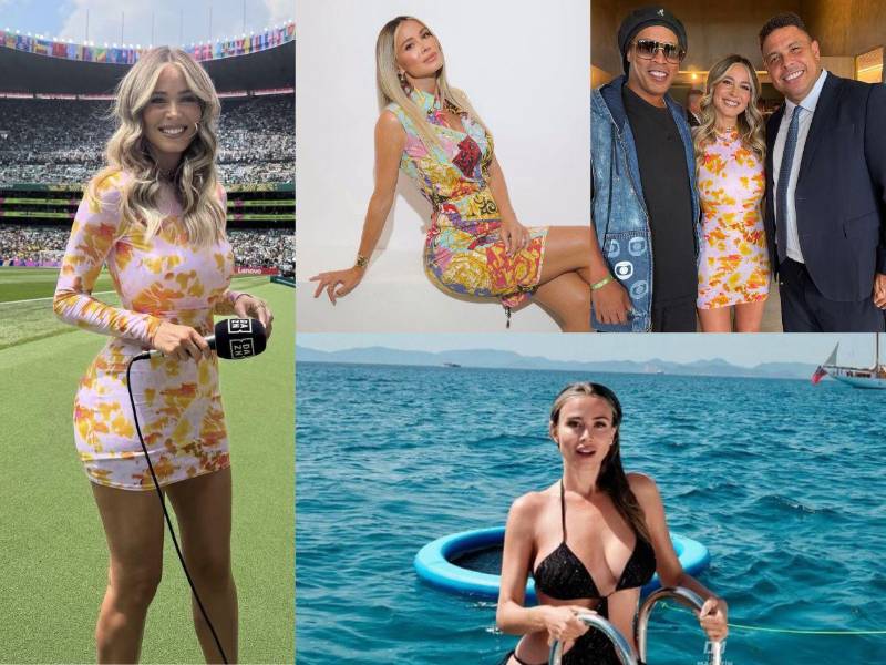 Así es Diletta Leotta, la periodista italiana que enamora a los aficionados en el Mundial