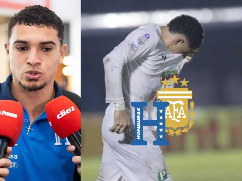 Erick Puerto es duda para el amistoso entre Honduras vs Argentina.