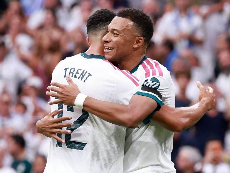 Kylian Mbappé firmó el tercero del Real Madrid para sentenciar la goleada sobre el Málaga en LaLiga.