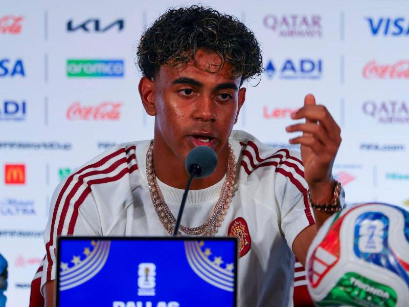 Lamine Yamal atendió la conferencia de prensa previo al cruce de semifinales del Mundial contra Francia.