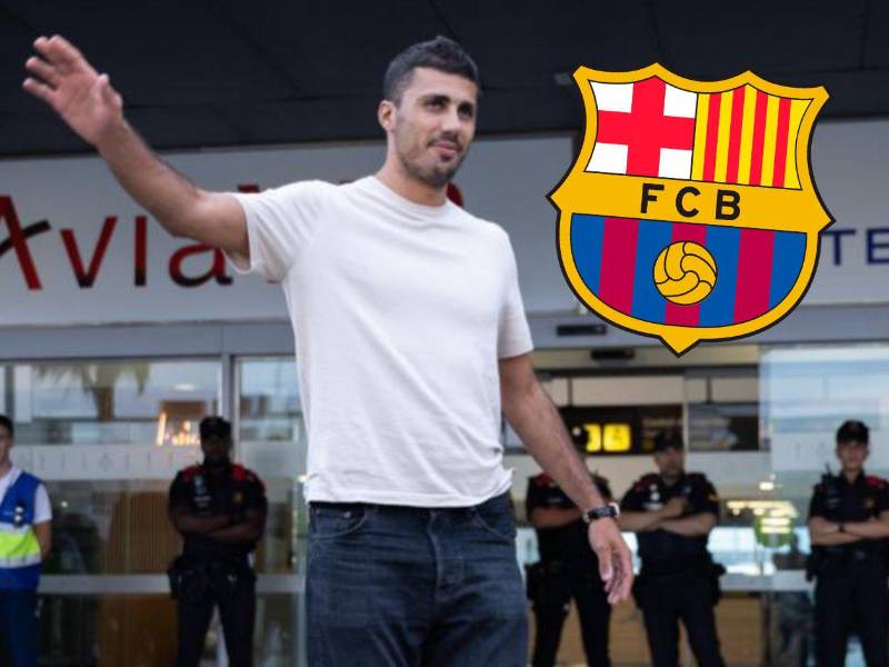 Rodri Hernández ya se encuentra en Barcelona para afrontar una nueva etapa de su carrera.