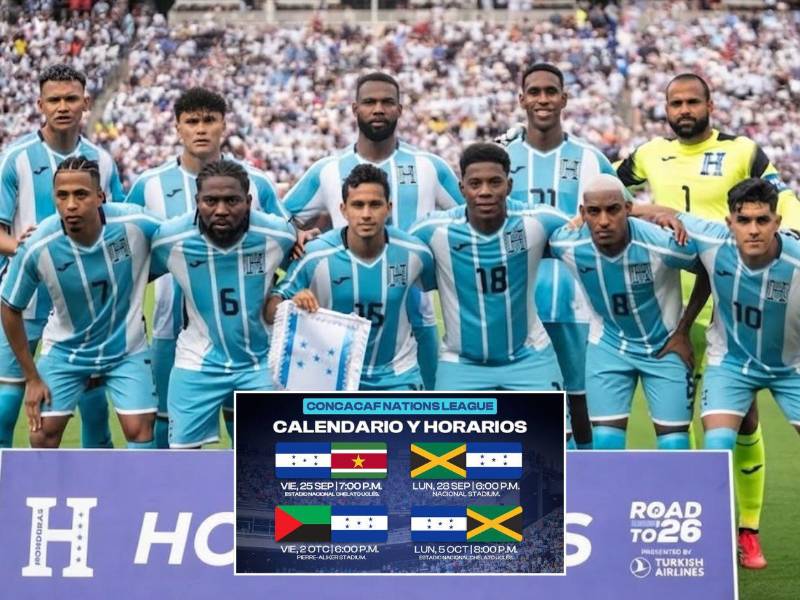 La Selección de Honduras afrontará cuatro partidos en la fase de grupos de la Concacaf Nations League.