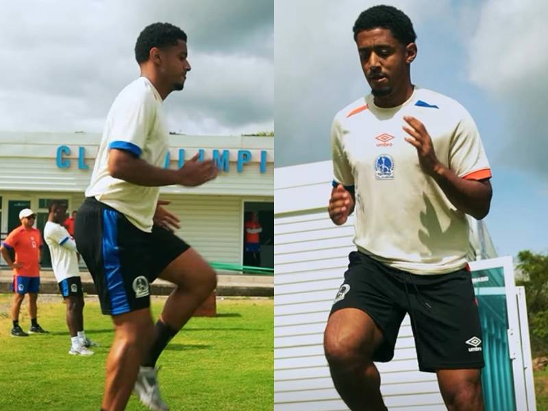 Anthony Choco Lozano se encuentra entrenando con club Olimpia para recuperarse después de su lesión de rodilla y volver a la Selección de Honduras.