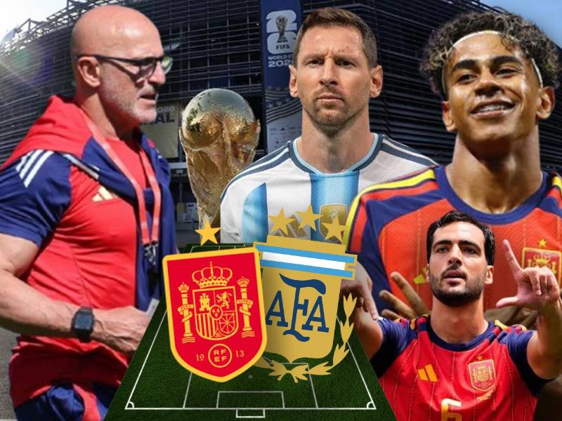 España disputa la segunda final del Mundial de su historia y buscará sumar su segunda estrella frente a una Argentina que llega al MetLife Stadium de Nueva Jersey con la misión de firmar el bicampeonato. Este es el 11 titular que maneja Luis de la Fuente.