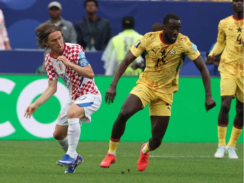 Ghana y Croacia se miden por la jornada tres de la Copa del Mundo.