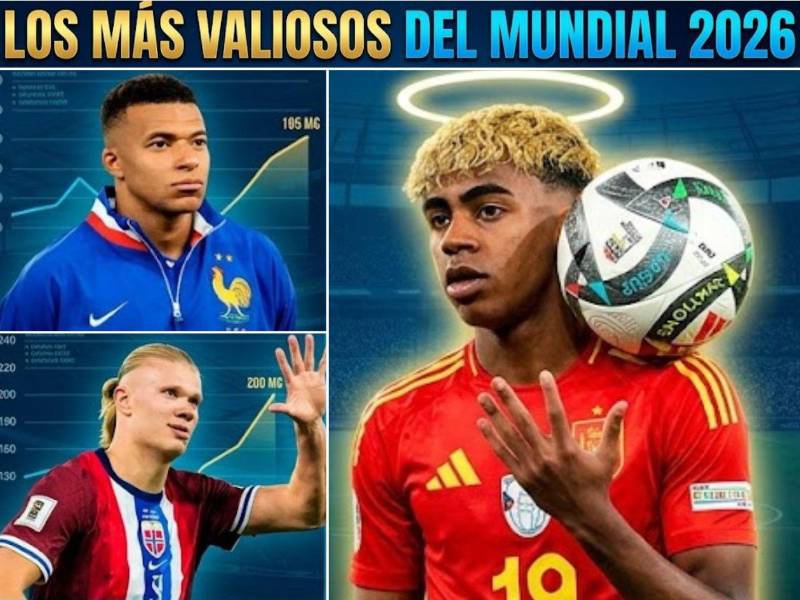 El CIES publicó la lista de los jugadores más valiosos de la actualidad y Lamine Yamal le pasa por encima a Kylian Mbappé y Erling Haaland. Pese a su lesión, el extremo español jugará el Mundial y es el más caro.