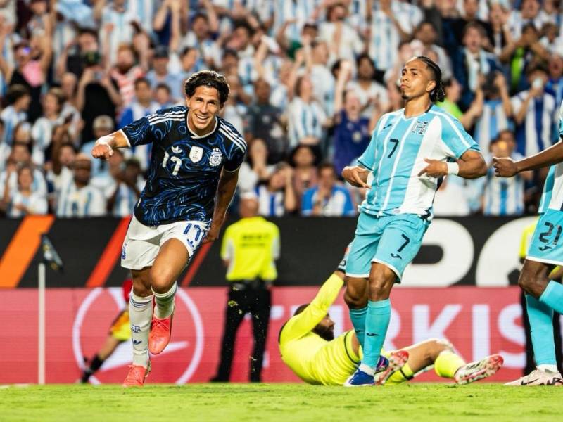 Argentina, sin Messi, doblega a una endeble Selección de Honduras en Texas
