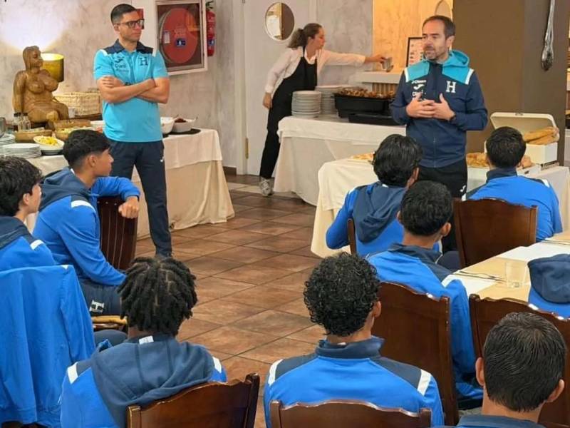 Las selección Sub-17 de Honduras se encuentra preparándose en España antes de disputar la Copa del Mundo de Qatar 2026.