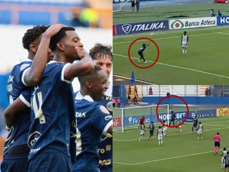¡Le dará la vuelta al mundo! Así fue el golazo del Motagua al Juticalpa desde el saque de banda