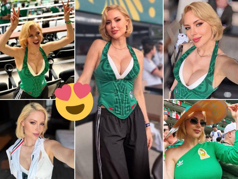 Miroslava Montemayor enamora a sus seguidores con su destacada figura y talento durante los partidos de México en el Mundial 2026.