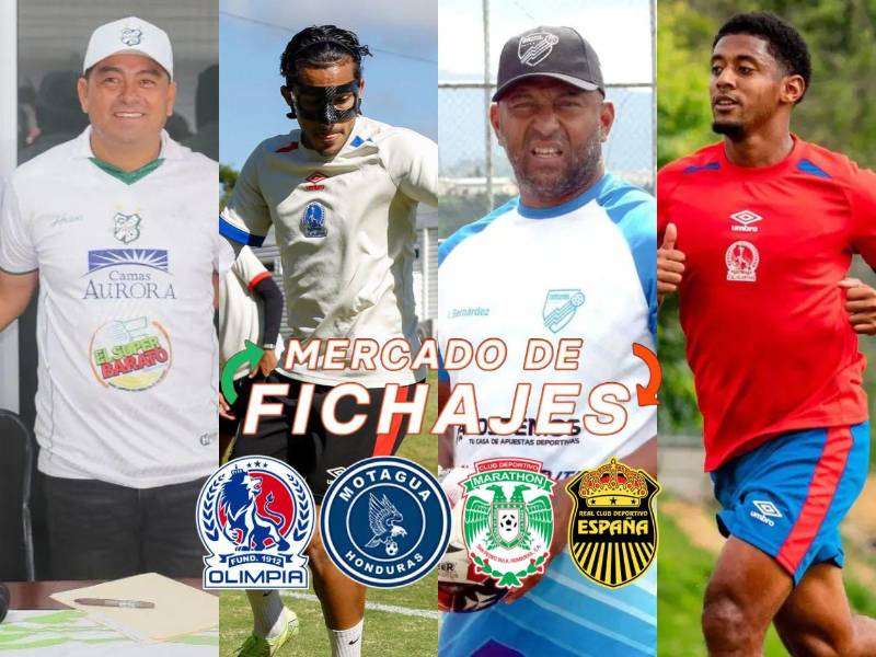 Mercado de Fichajes: así se mueve el mercado de transferencias de la Liga Nacional. Hubo movimientos en Real España y Platense. ¿Qué pasó con Olimpia y Motagua?