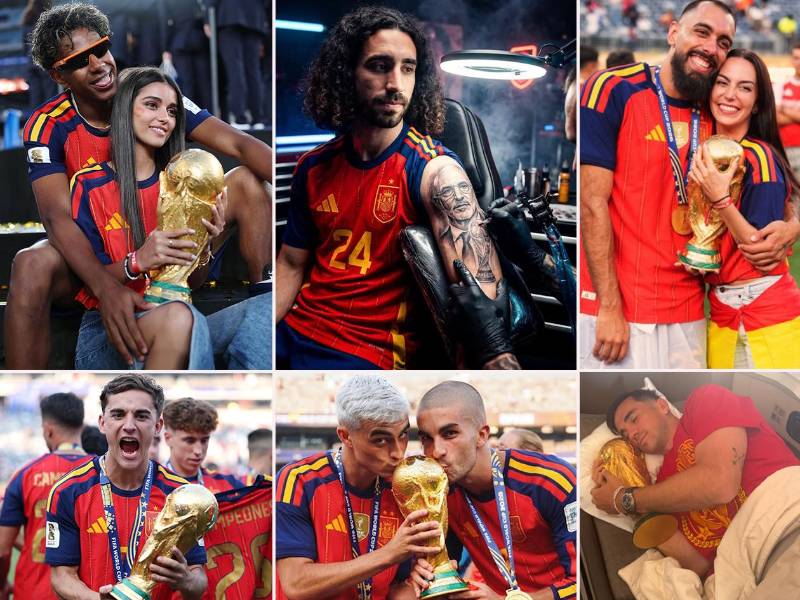 En la previa y durante la Copa del Mundo 2026, varios futbolistas de España se animaron a lanzar promesas y apuestas que deberán cumplir luego de quedarse con el título.