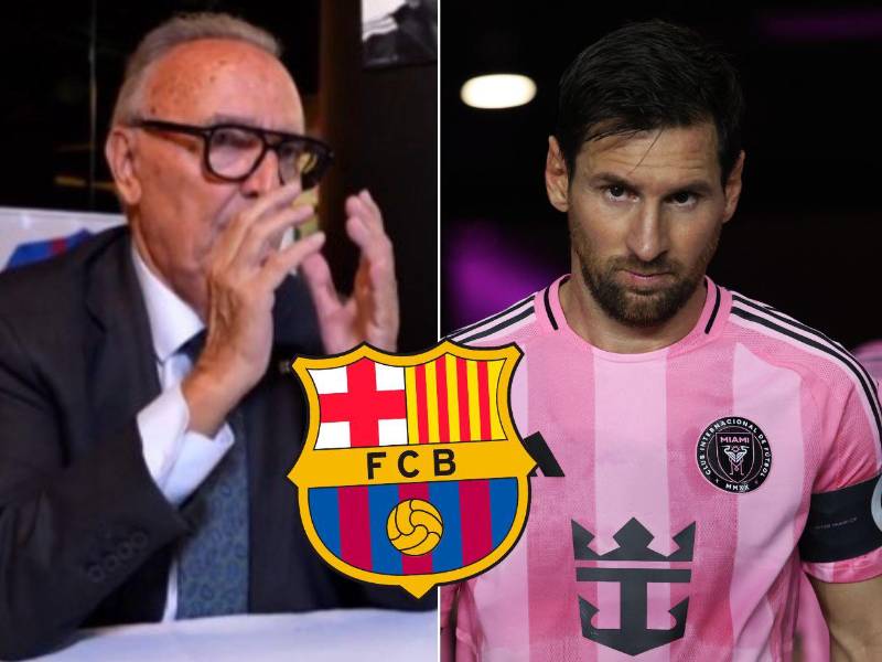 Joan Gaspart criticó a Messi porque sigue sin aparecer en Barcelona para realizarle su partido de despedida por su conflicto con Laporta.