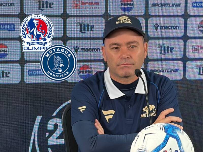 Javier López atendió la conferencia de prensa previo a la final de la Supercopa de Honduras.