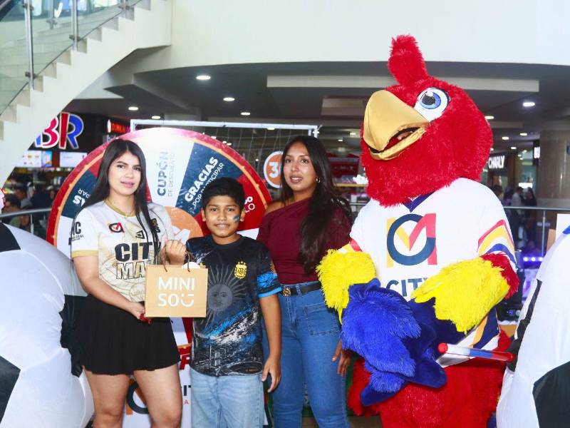 En este evento hasta los más pequeños se llevaron obsequios de las marcas patrocinadoras.