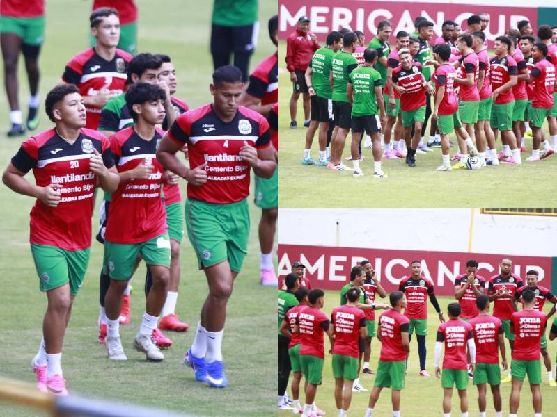 Marathón realizó su último entrenamiento previo al duelo ante Real Estelí.