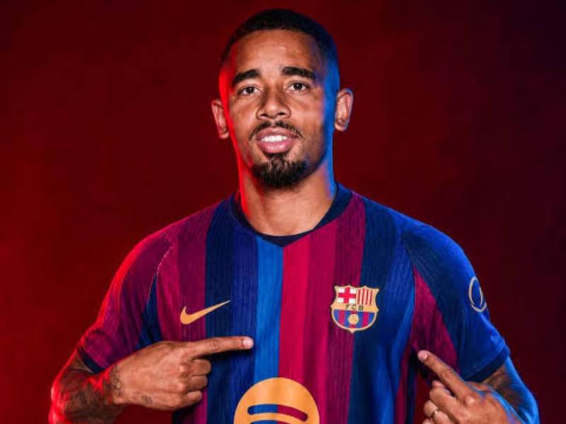 Gabriel Jesús tiene todo acordado para ser el nuevo delantero de Barcelona para los próximos dos años.
