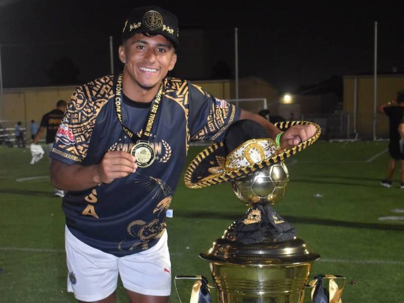 Natanael Agurcia es el nuevo lateral derecho del CD Marathón de San Pedro Sula.