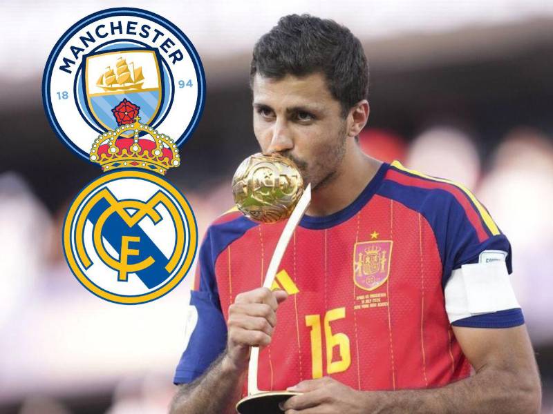 Rodri afronta el último año de su contrato con el Manchester City y Real Madrid estaría intersado en su traspaso.
