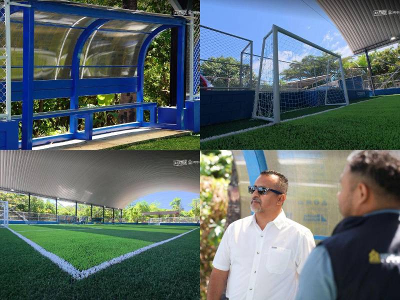 EN FOTOS: CONDEPOR renueva dos canchas para impulsar el fútbol formativo. Aquí te compartimos las postales de los innovados recintos.