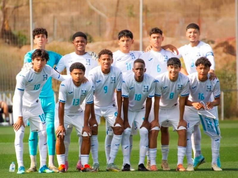 La Sub 20 de Honduras jugó su primer fogueo contra Elche FC en la gira europea