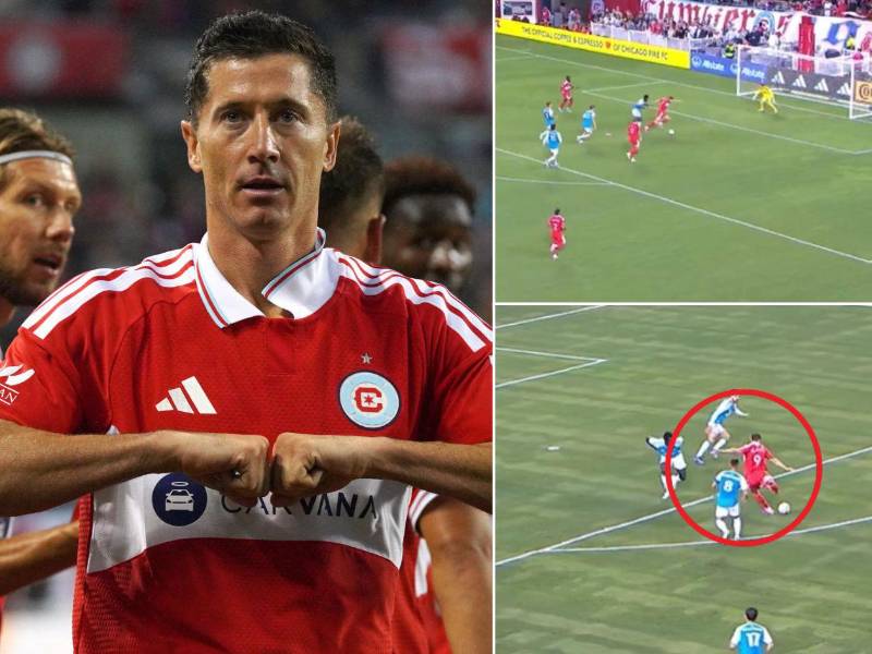 Roberto Lewandowski anotó sus primeros goles con la camiseta del Chicago Fire en la MLS 2026.