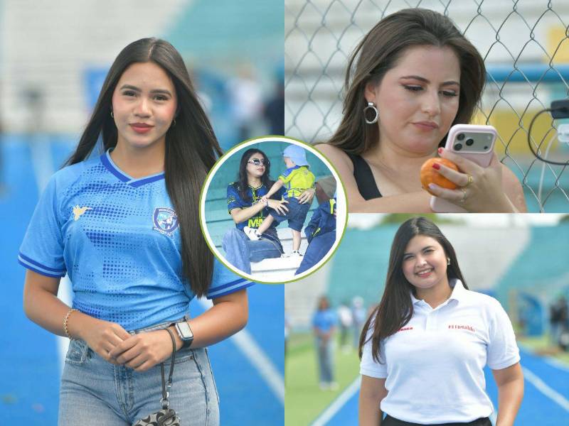 ¿Quién es la de negro?: hermosas mujeres enamoran en La Paz previo al Génesis-Olancho