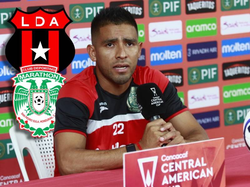 El futbolista verdolaga brindó declaraciones previo al duelo ante Alajuelense en la Copa Centroamericana.