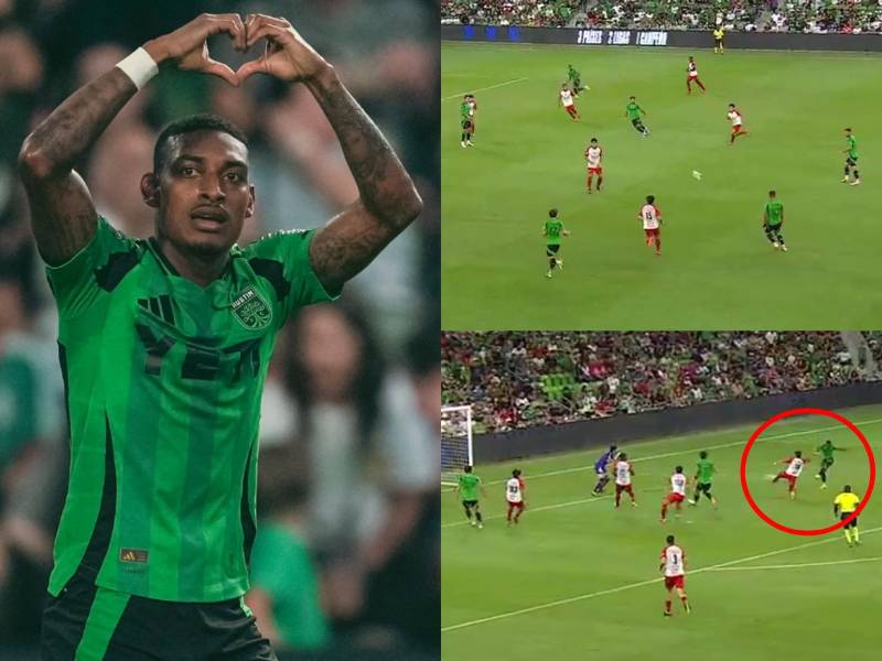 El futbolista hondureño anotó un golazo en el Austin FC vs Tijuana en la Leagues Cup.