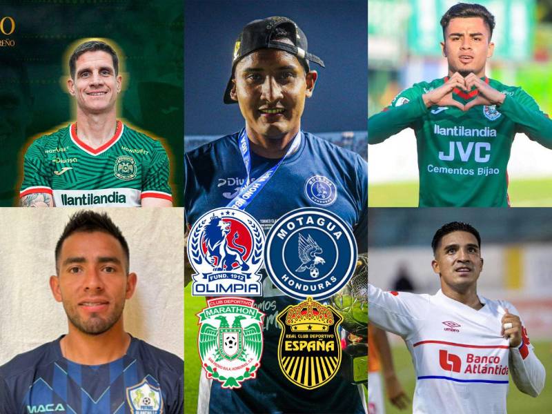 ¡RENACIERON EN EL CLAUSURA! 15 futbolistas que se robaron el protagonismo en el torneo Clausura de la Liga Nacional de Honduras.