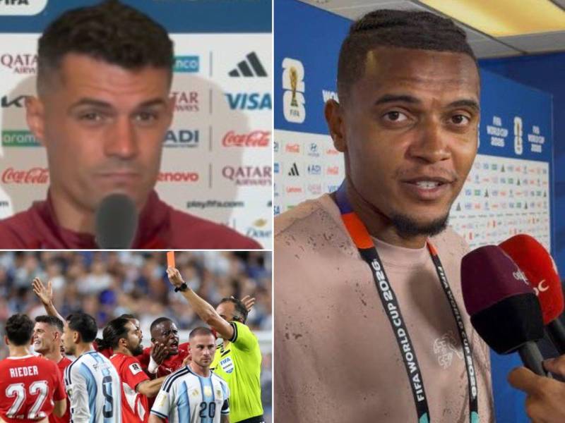 Los referentes de la selección de Suiza dieron su punto de vista después de ser eliminados del Mundial contra Argentina.