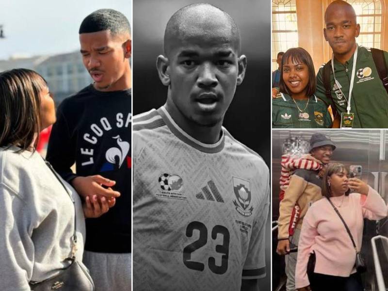 El joven futbolista sudafricano perdió la vida ayer en horas de la mañana y su pareja publicó una desgarradora carta. ¿Qué dijeron las autoridades sobre las posibles causas de su deceso?