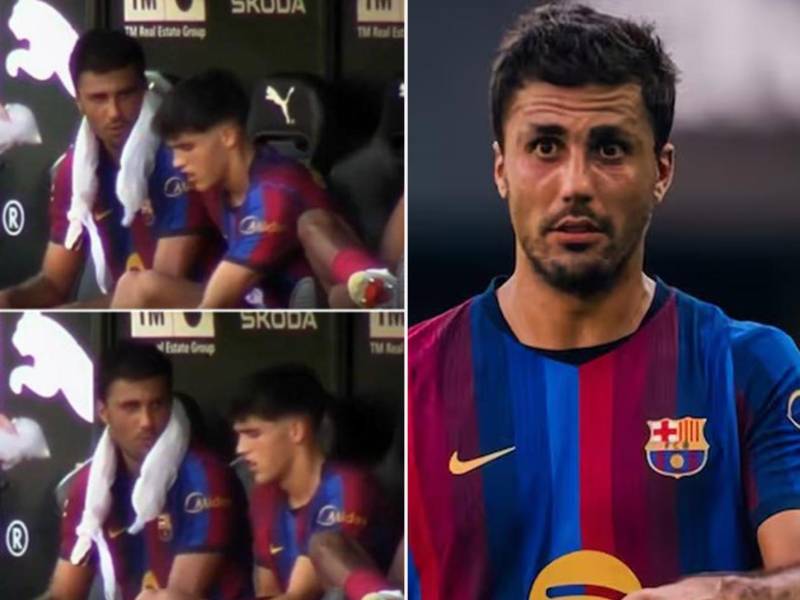 Rodri criticó el flojo rendimiento del Valencia durante la paliza que le propinó el Barcelona en LaLiga.