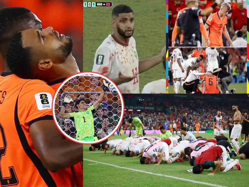 Drama total en el Mundial: el duro golpe a Van Hecke, el llanto de Gakpo y la agónica clasificación de Marruecos ante Países Bajos en tanda de penales