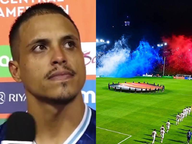 El futbolista tico menospreció el espéctaculo que montó la afición de Olimpia en el Chelato Uclés.