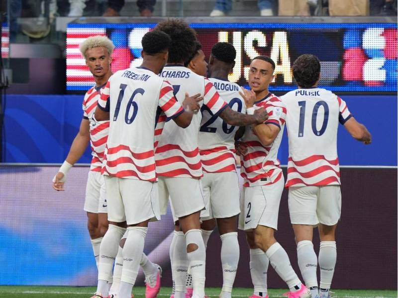Estados Unidos vapuleó a Paraguay en el SoFi Stadium de Los Ángeles.