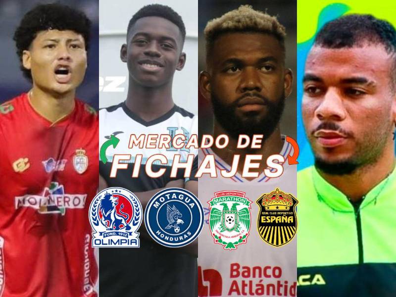El mercado de fichajes en Honduras: Dos nuevas bajas en Real España, Jorge Benguché define su futuro y Motagua amarra refuerzo.