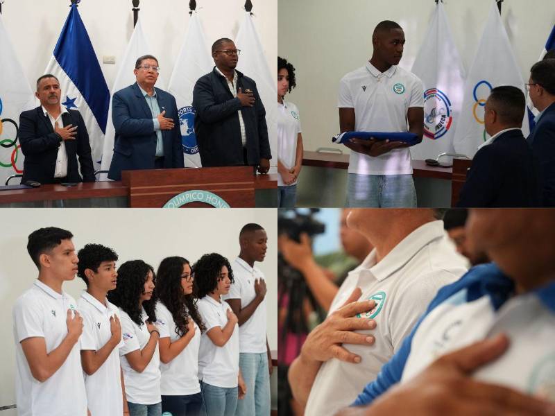 ¡A poner la bandera de Honduras en lo más alto! Así se juramentó a los atletas catrachos rumbo a Dakar 2026