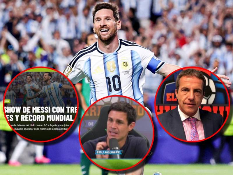 El mejor de todos los tiempos, Siempre tiene alguna ayudita: esto es lo que dice la prensa luego del hat-trick de Messi ante Argelia en su debut en la Copa del Mundo 2026.