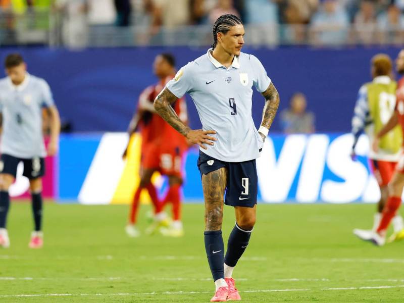 La selección de Uruguay está al borde del fracaso, si pierden ante España se despiden del Mundial 2026. Foto EFE.