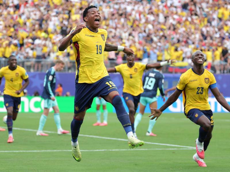 Nilson Angulo y Gonzalo Plata marcaron los tantos de Ecuador ante Alemania en el Mundial 2026.