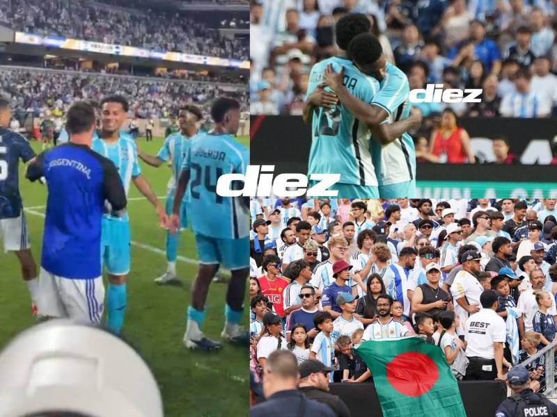Argentina triunfó 2- de forma fácil ante Honduras en el amistoso en Texas, USA. Messi fue la sensación sin jugar. Fotos Mauricio Ayala y capturas de video.